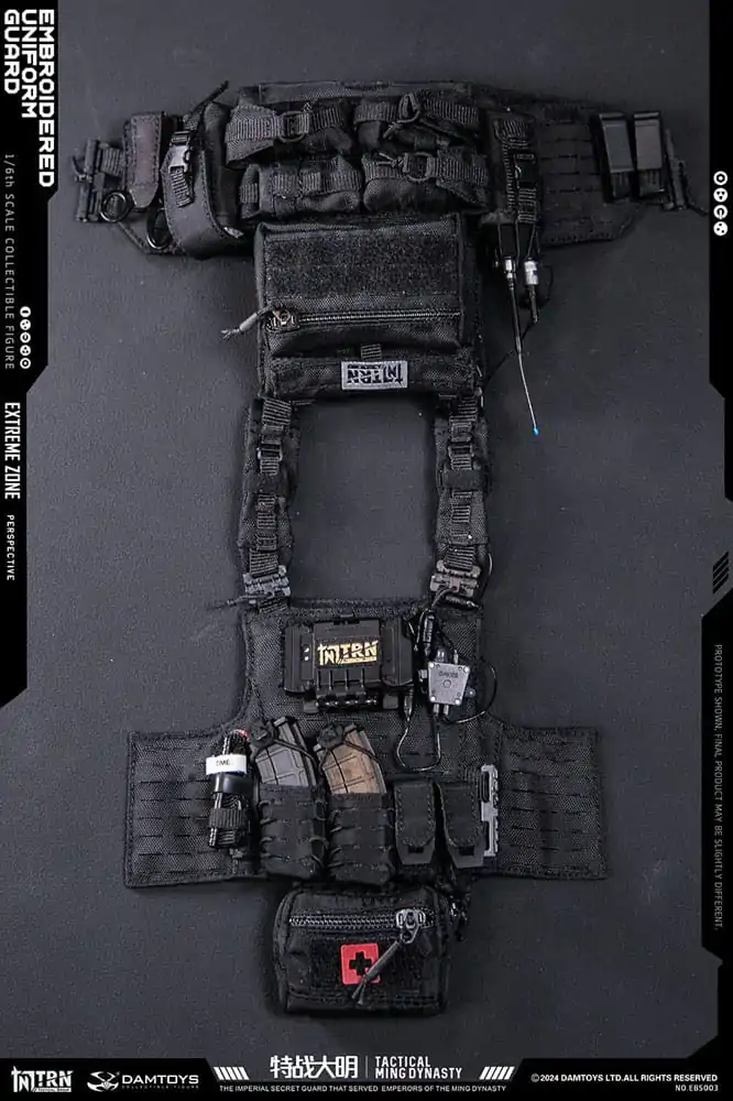Special Warfare Ming Dynasty Extreme Zone 1/6 Jinyiwei akciófigura 28 cm termékfotó