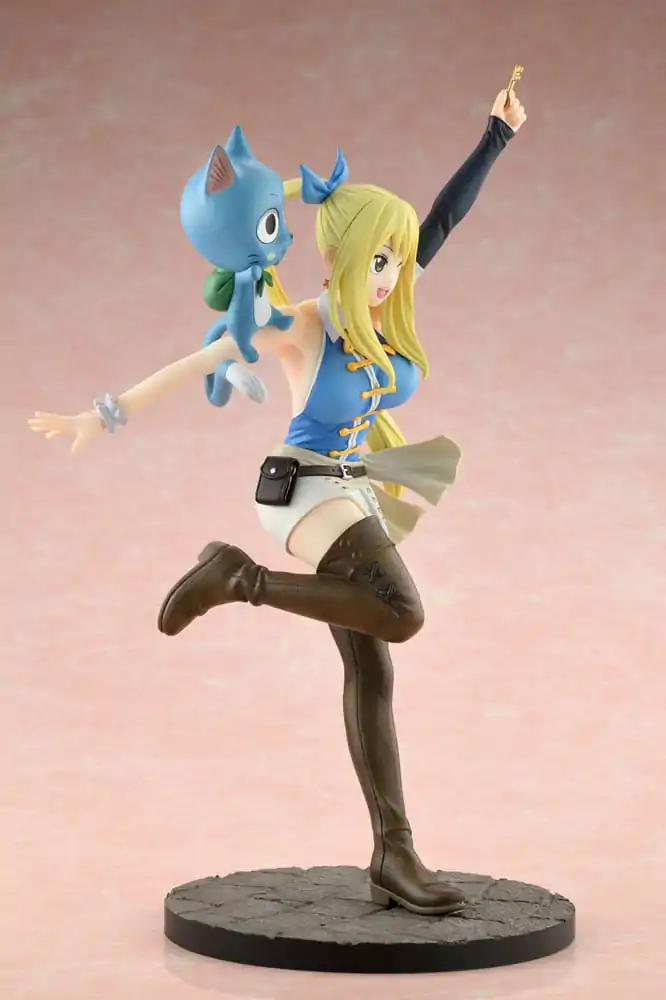 Fairy Tail 1/8 Lucy Heartfilia Wink Ver. PVC szobor figura 23 cm termékfotó