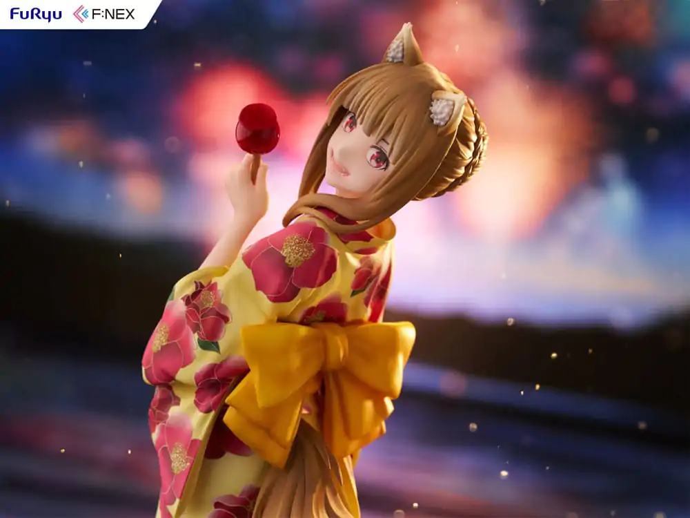 Spice and Wolf 1/7 Holo Yukata Ver. PVC szobor figura 23 cm termékfotó