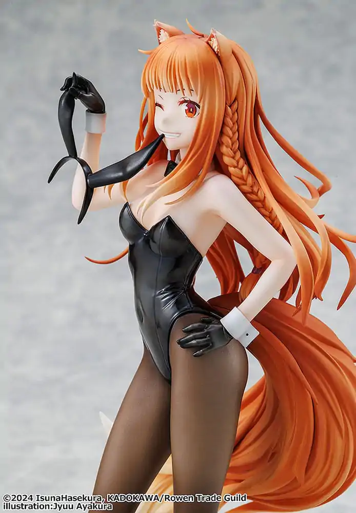 Spice and Wolf: Merchant Meets the Wise Wolf 1/7 Holo Light Novel bunny Ver. illustration by Jyuu Ayakura PVC szobor figura 23 cm termékfotó