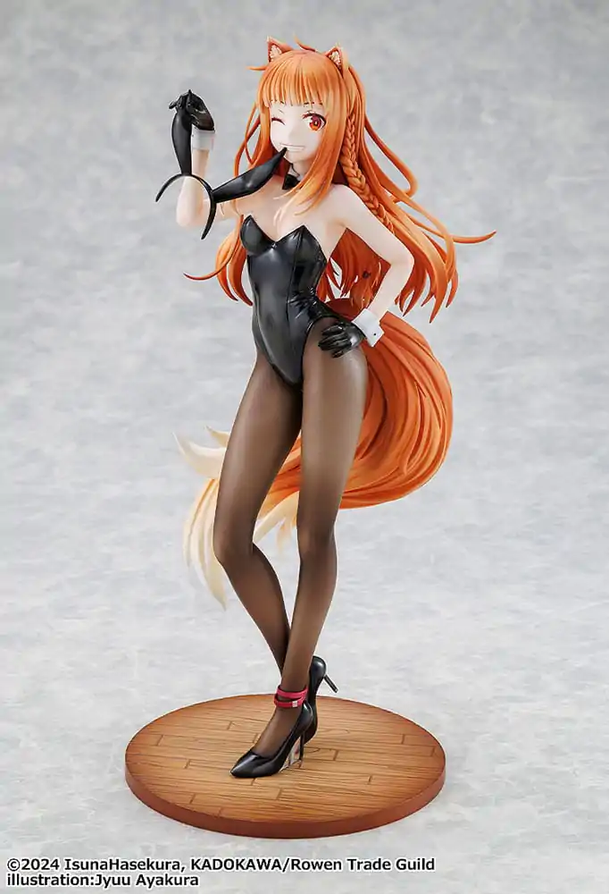 Spice and Wolf: Merchant Meets the Wise Wolf 1/7 Holo Light Novel bunny Ver. illustration by Jyuu Ayakura PVC szobor figura 23 cm termékfotó