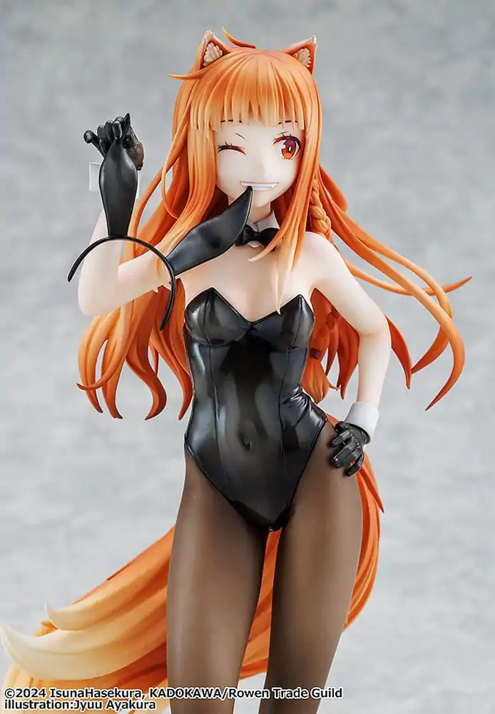 Spice and Wolf: Merchant Meets the Wise Wolf 1/7 Holo Light Novel bunny Ver. illustration by Jyuu Ayakura PVC szobor figura 23 cm termékfotó