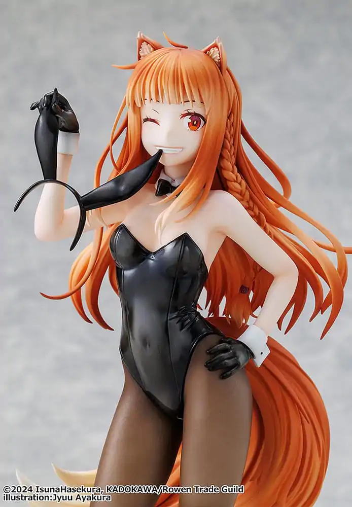 Spice and Wolf: Merchant Meets the Wise Wolf 1/7 Holo Light Novel bunny Ver. illustration by Jyuu Ayakura PVC szobor figura 23 cm termékfotó