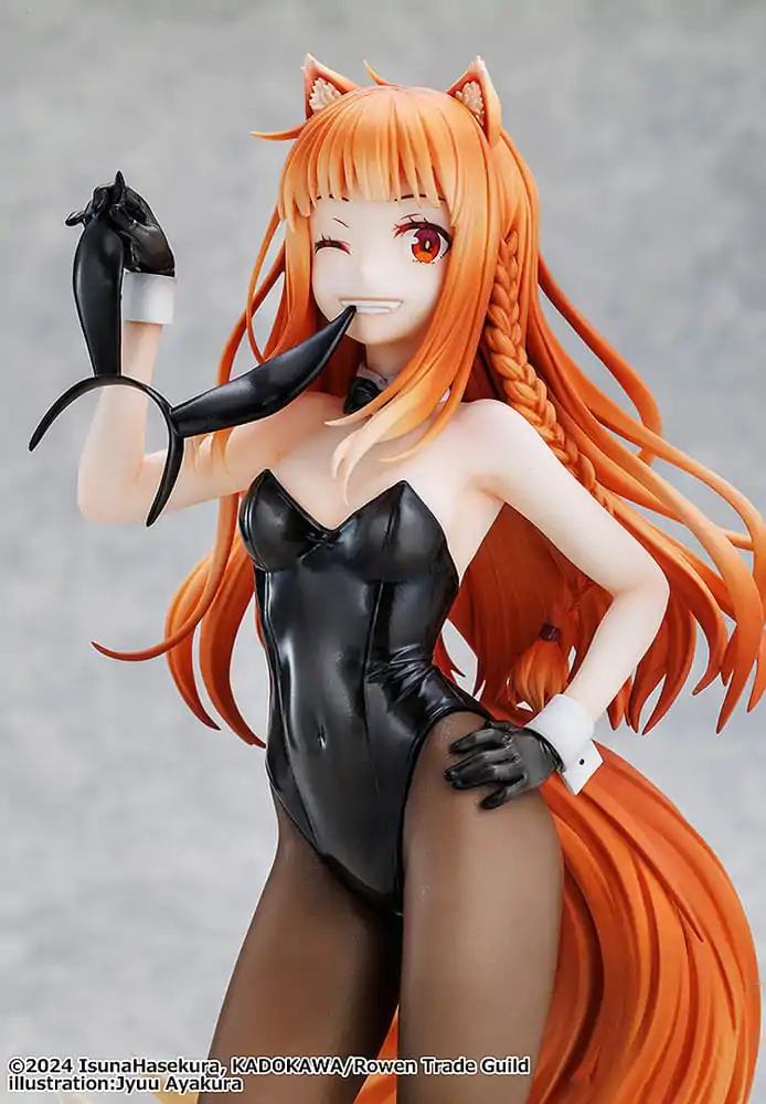 Spice and Wolf: Merchant Meets the Wise Wolf 1/7 Holo Light Novel bunny Ver. illustration by Jyuu Ayakura PVC szobor figura 23 cm termékfotó