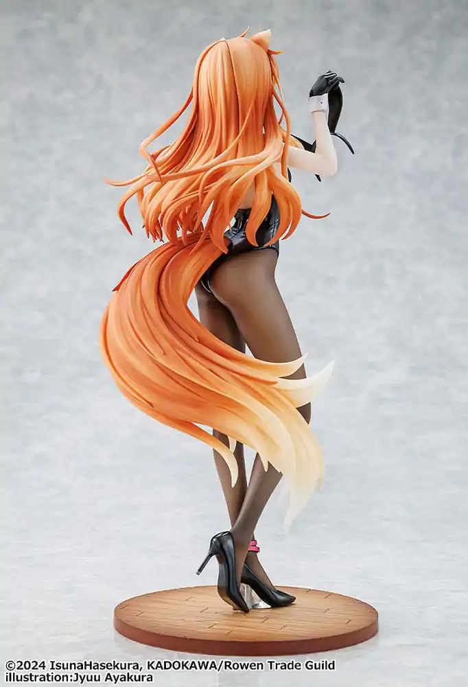 Spice and Wolf: Merchant Meets the Wise Wolf 1/7 Holo Light Novel bunny Ver. illustration by Jyuu Ayakura PVC szobor figura 23 cm termékfotó
