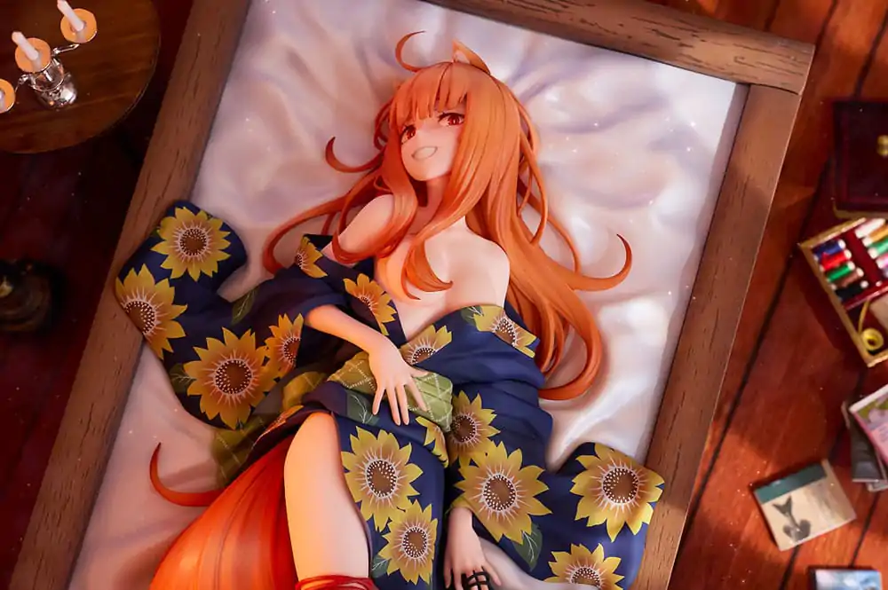 Spice and Wolf: Merchant Meets the Wise Wolf 1/7 Holo: Yukata Beauty Ver. PVC szobor figura 14 cm termékfotó