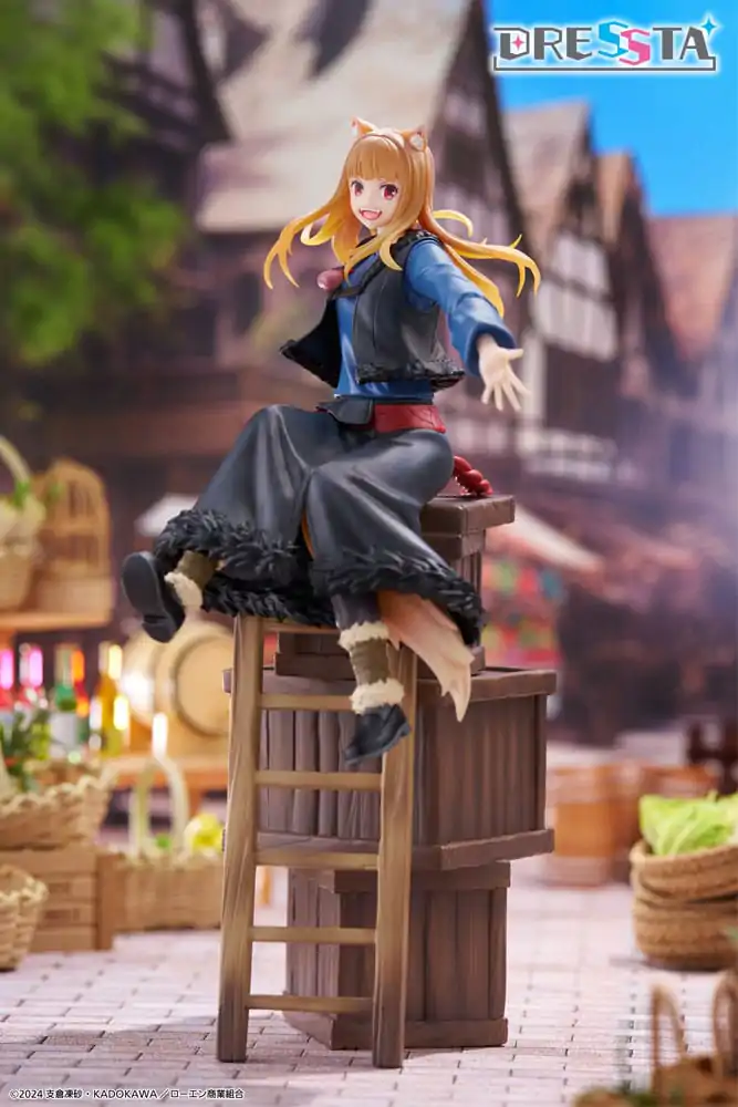 Spice and Wolf: Merchant Meets The Wise Wolf Dressta Holo PVC szobor figura 24 cm termékfotó