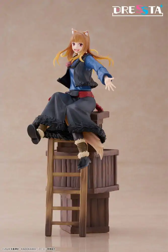 Spice and Wolf: Merchant Meets The Wise Wolf Dressta Holo PVC szobor figura 24 cm termékfotó