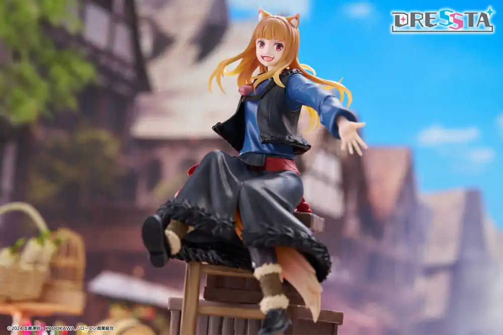 Spice and Wolf: Merchant Meets The Wise Wolf Dressta Holo PVC szobor figura 24 cm termékfotó