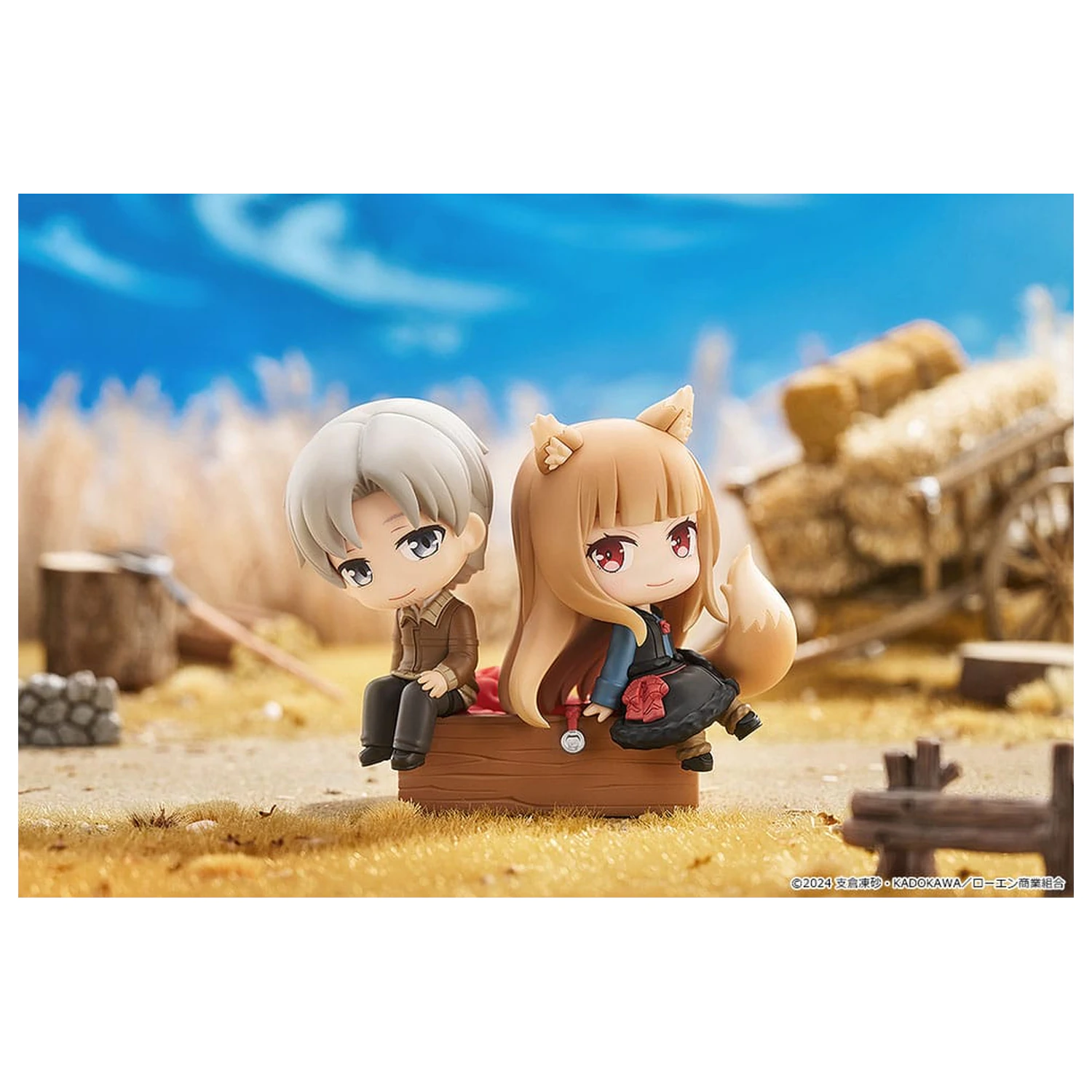 Spice and Wolf: Merchant Meets the Wise Wolf Mini Memory Mini figura Lawrence & Holo 8 cm termékfotó