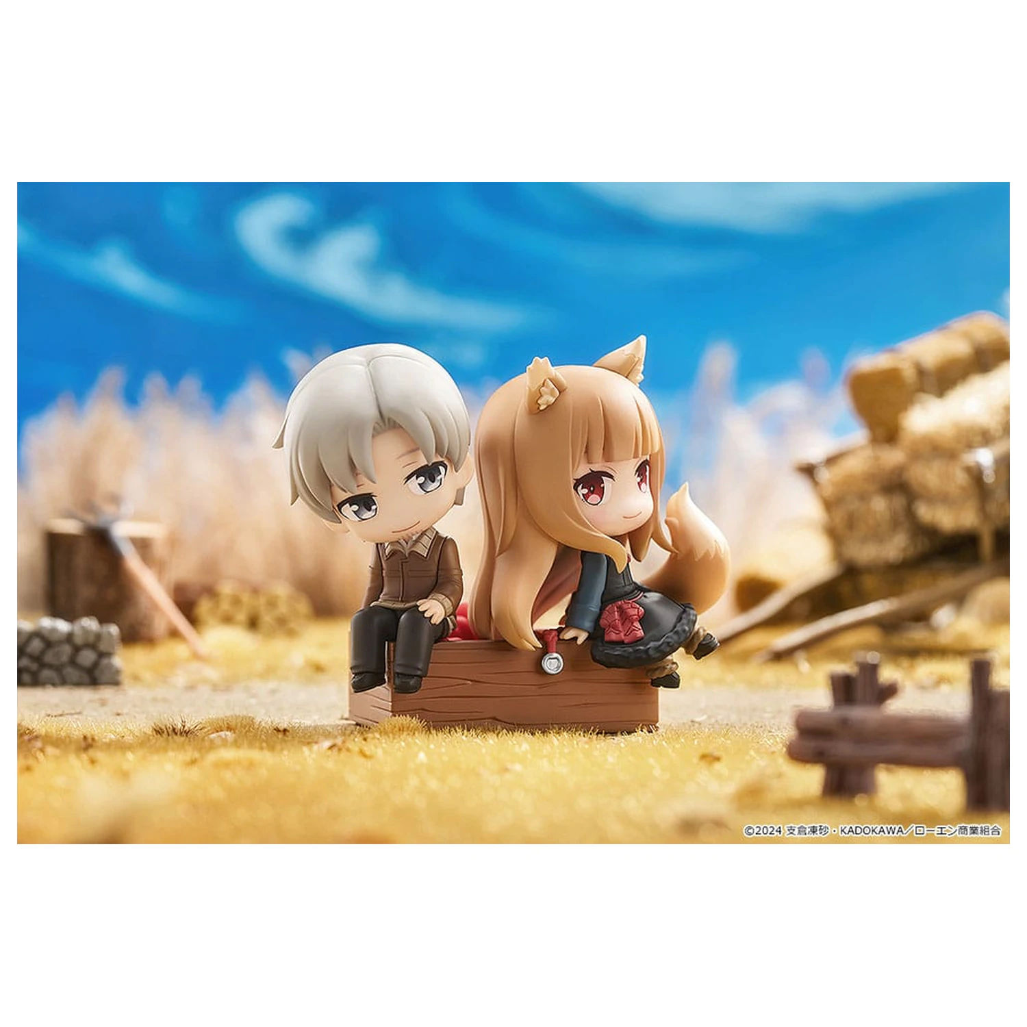 Spice and Wolf: Merchant Meets the Wise Wolf Mini Memory Mini figura Lawrence & Holo 8 cm termékfotó