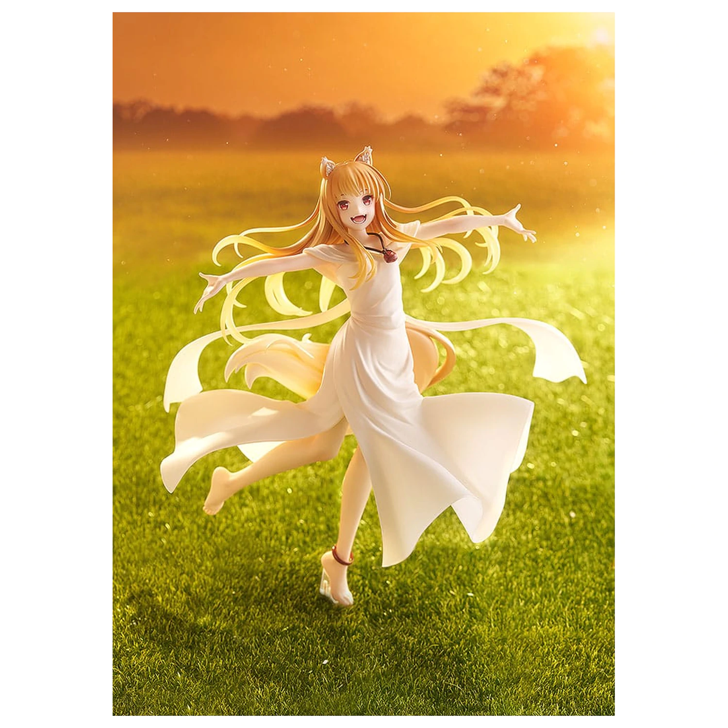 Spice and Wolf: Merchant Meets the Wise Wolf Pop Up Parade Holo: Abundant Harvest Ver. L Size PVC szobor figura 23 cm     termékfotó