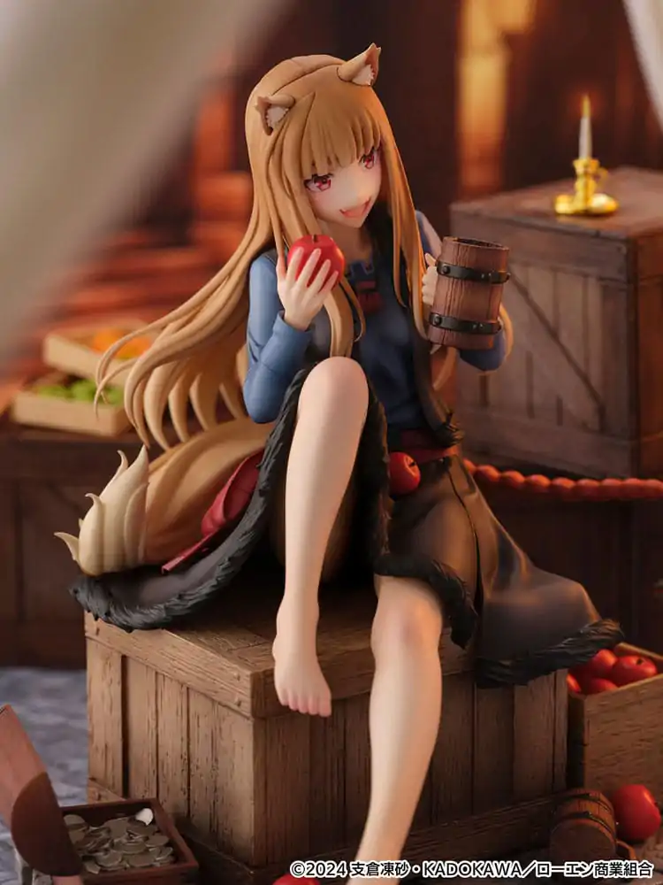 Spice and Wolf: Merchant Meets the Wise Wolf SHIBUYA SCRAMBLE figura 1/7 Holo PVC szobor figura 22 cm termékfotó