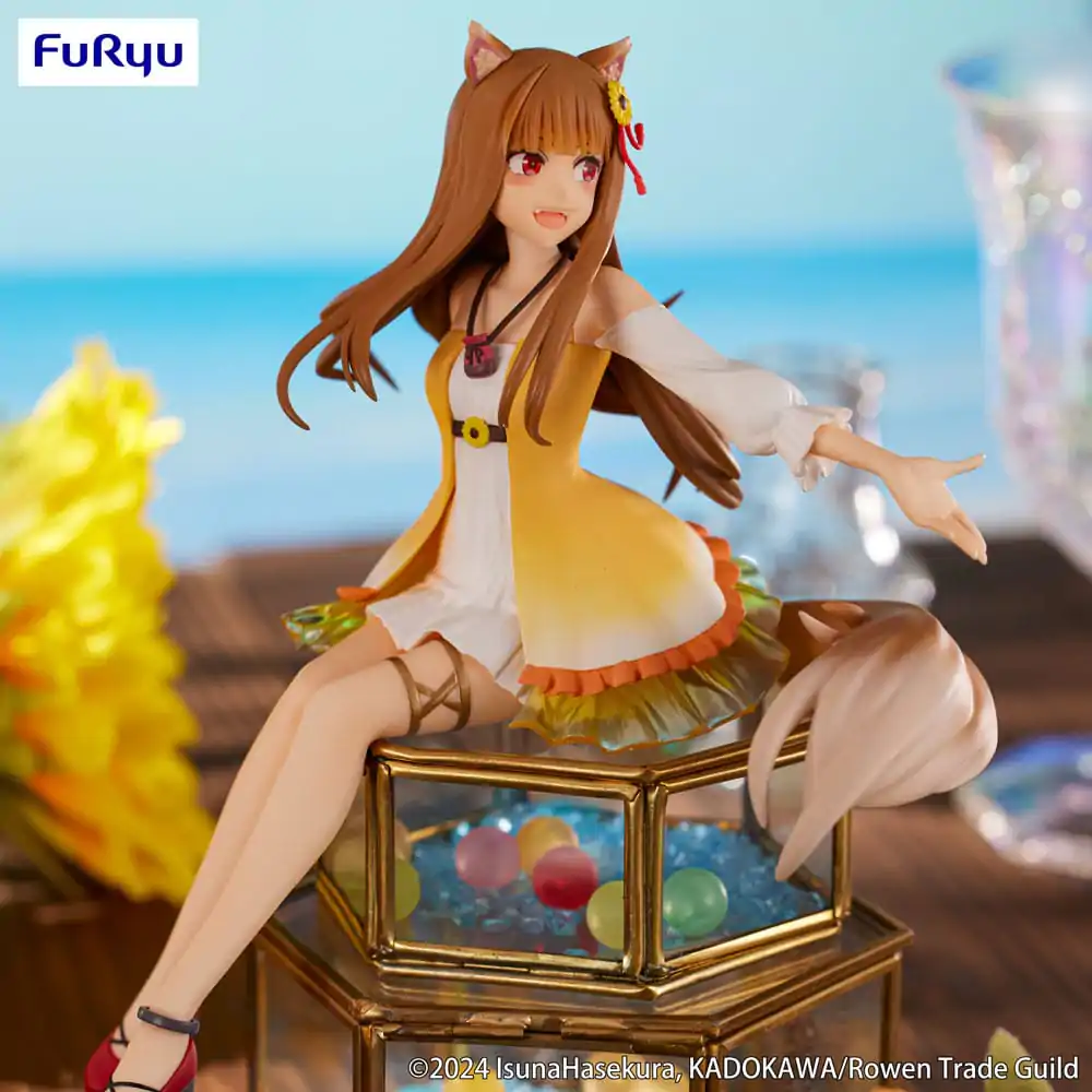 Spice and Wolf Noodle Stopper Holo Sunflower Dress Ver. PVC szobor figura 17 cm termékfotó