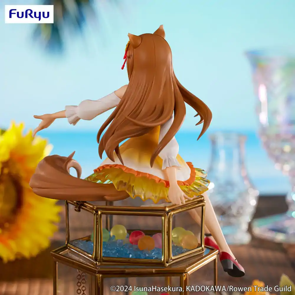 Spice and Wolf Noodle Stopper Holo Sunflower Dress Ver. PVC szobor figura 17 cm termékfotó