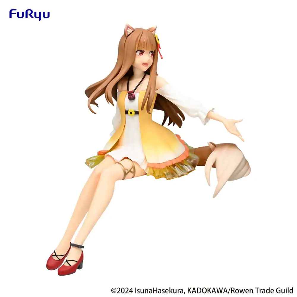 Spice and Wolf Noodle Stopper Holo Sunflower Dress Ver. PVC szobor figura 17 cm termékfotó