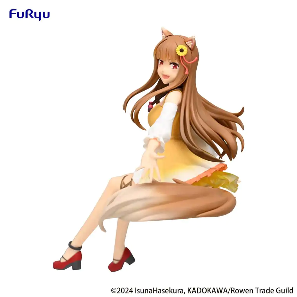 Spice and Wolf Noodle Stopper Holo Sunflower Dress Ver. PVC szobor figura 17 cm termékfotó