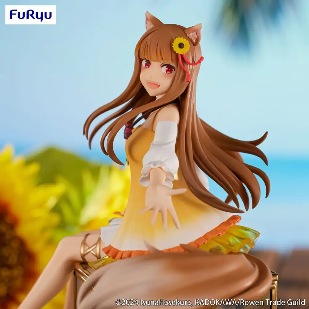 Spice and Wolf Noodle Stopper Holo Sunflower Dress Ver. PVC szobor figura 17 cm termékfotó