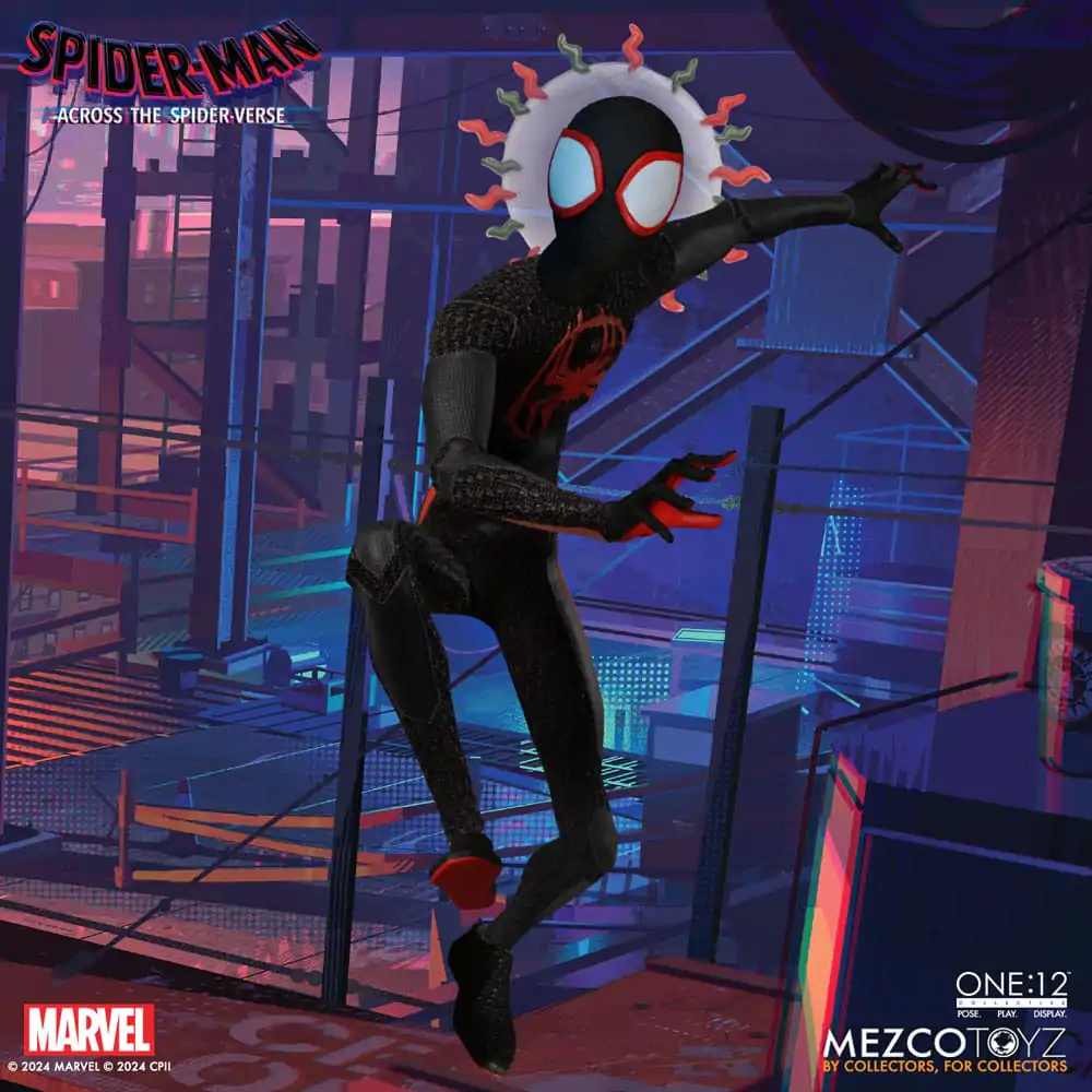 Spider-Man Actionfigur 1/12 Miles Morales 17 cm termékfotó