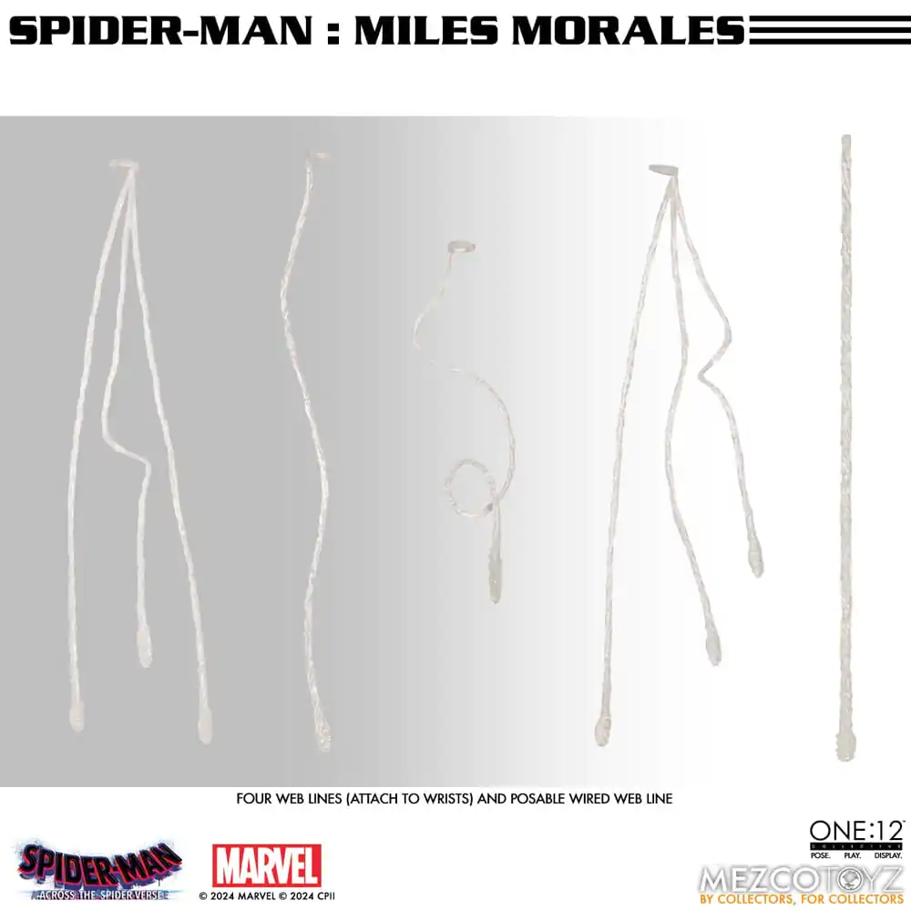 Spider-Man Actionfigur 1/12 Miles Morales 17 cm termékfotó