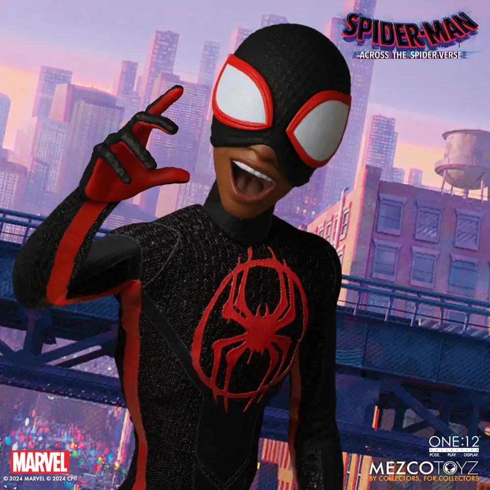 Spider-Man Actionfigur 1/12 Miles Morales 17 cm termékfotó