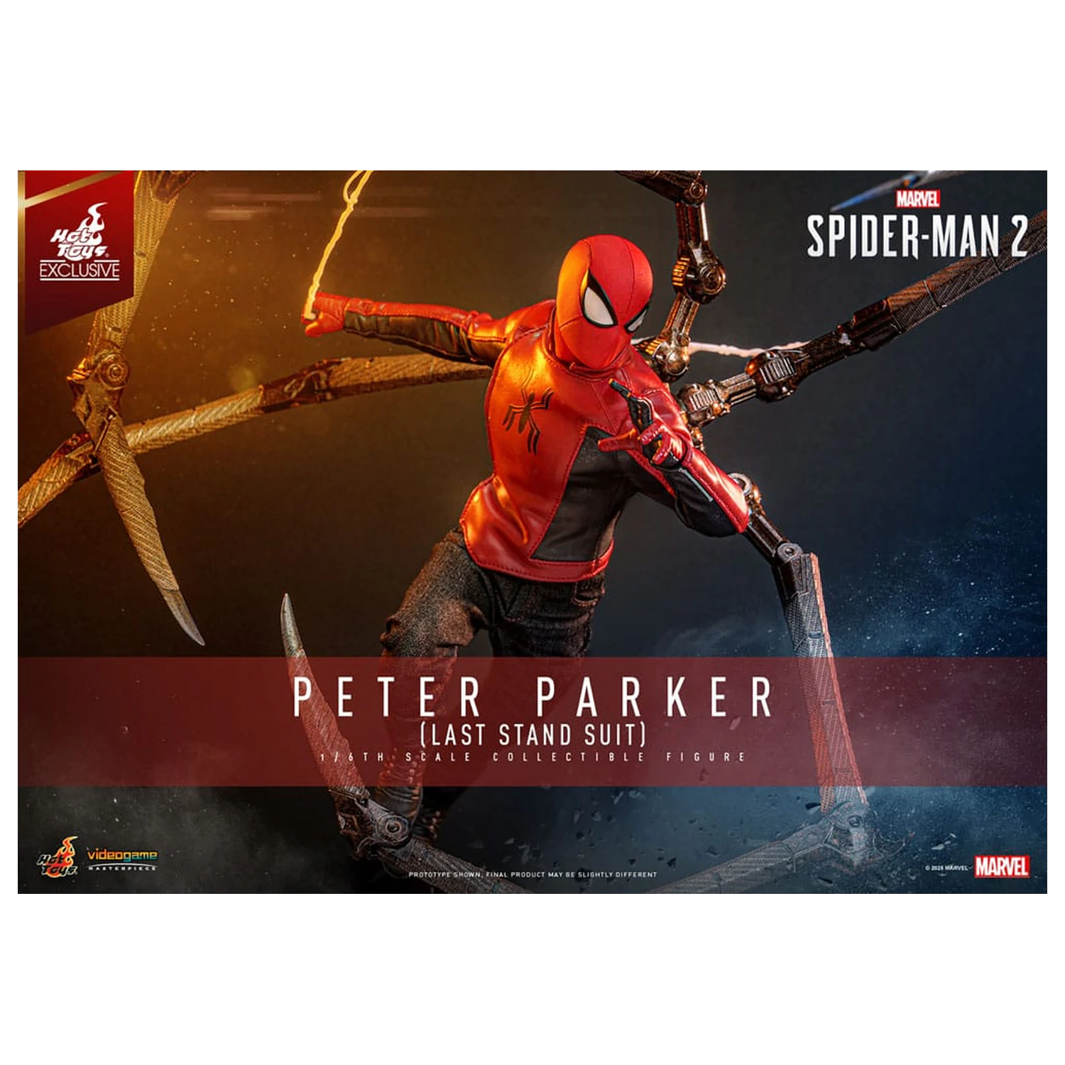 Spider-Man 2 1/6 Peter Parker (Last Stand Suit) akciófigura 30 cm termékfotó