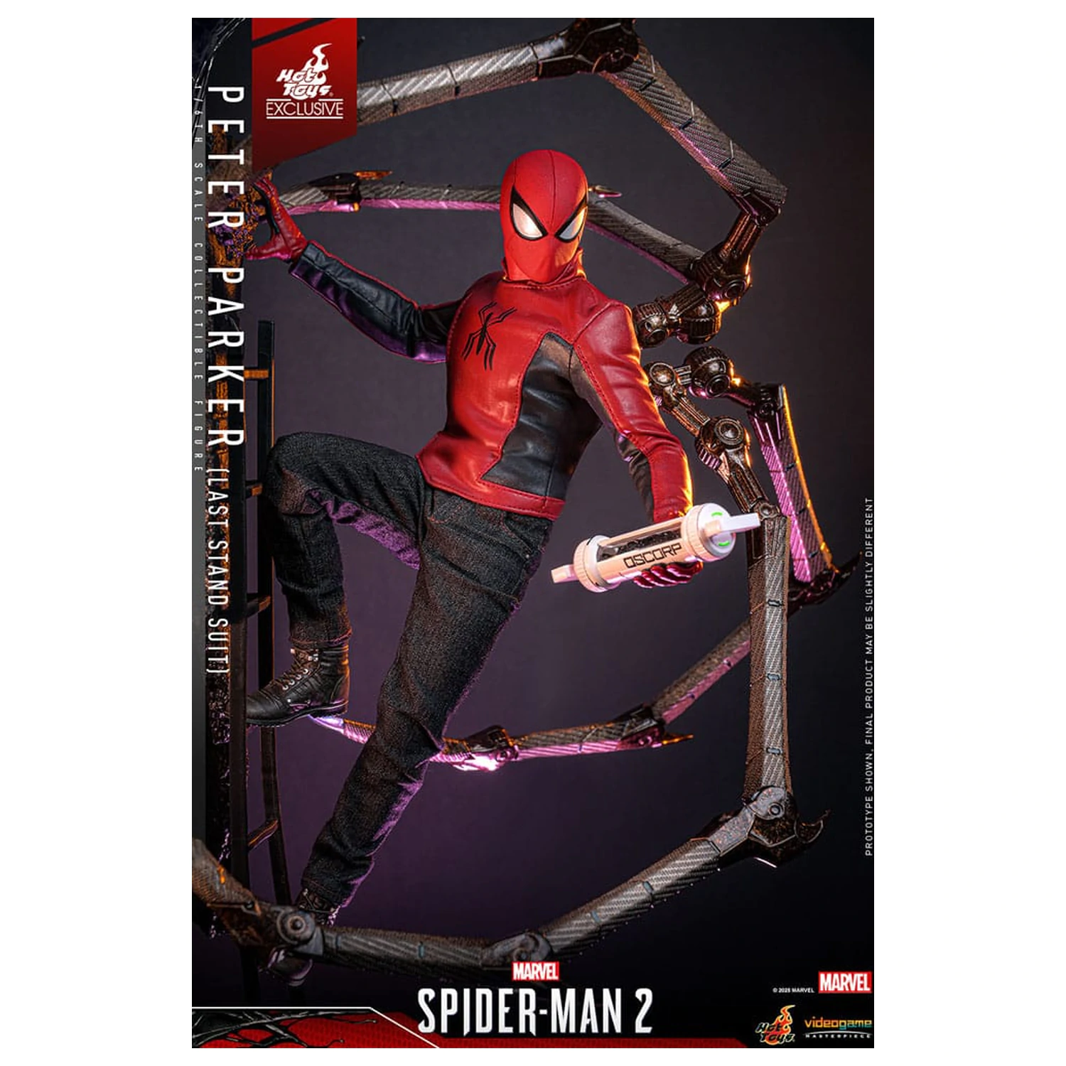 Spider-Man 2 1/6 Peter Parker (Last Stand Suit) akciófigura 30 cm termékfotó