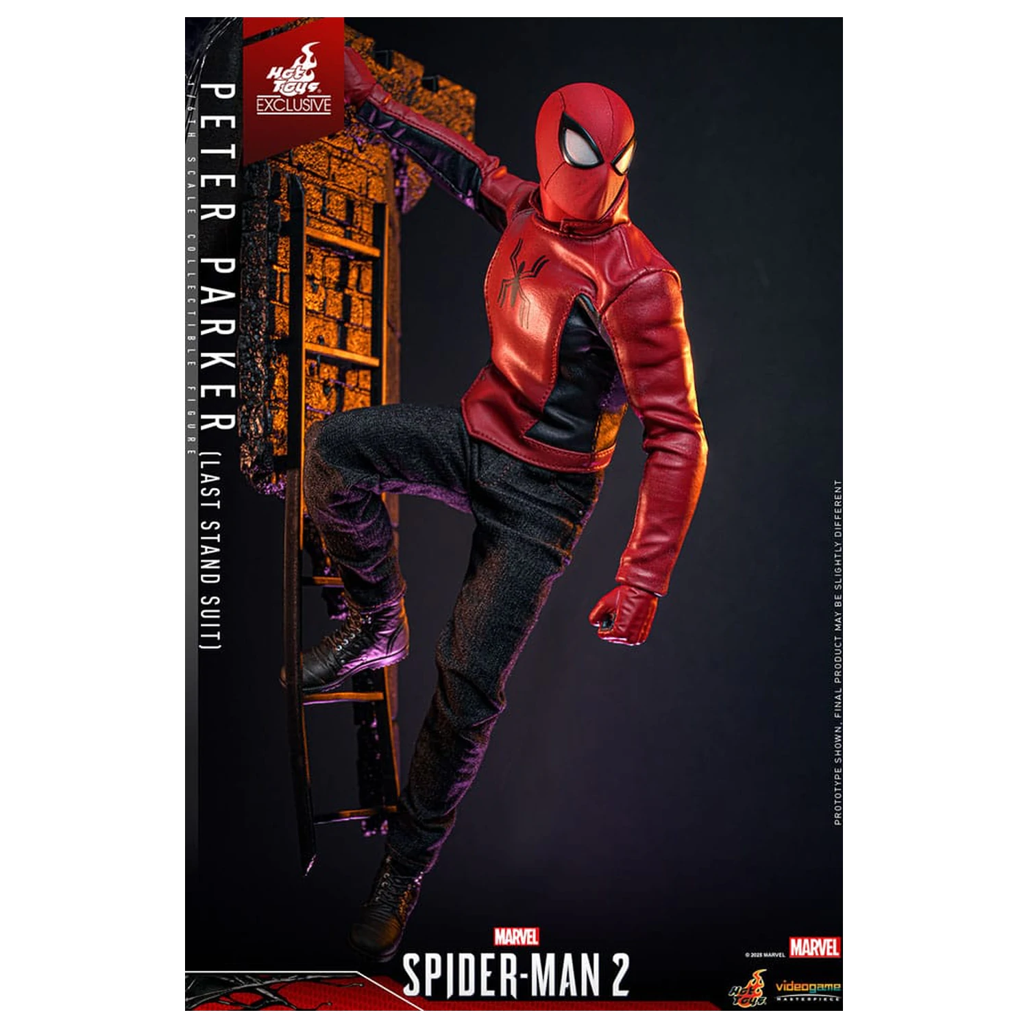 Spider-Man 2 1/6 Peter Parker (Last Stand Suit) akciófigura 30 cm termékfotó