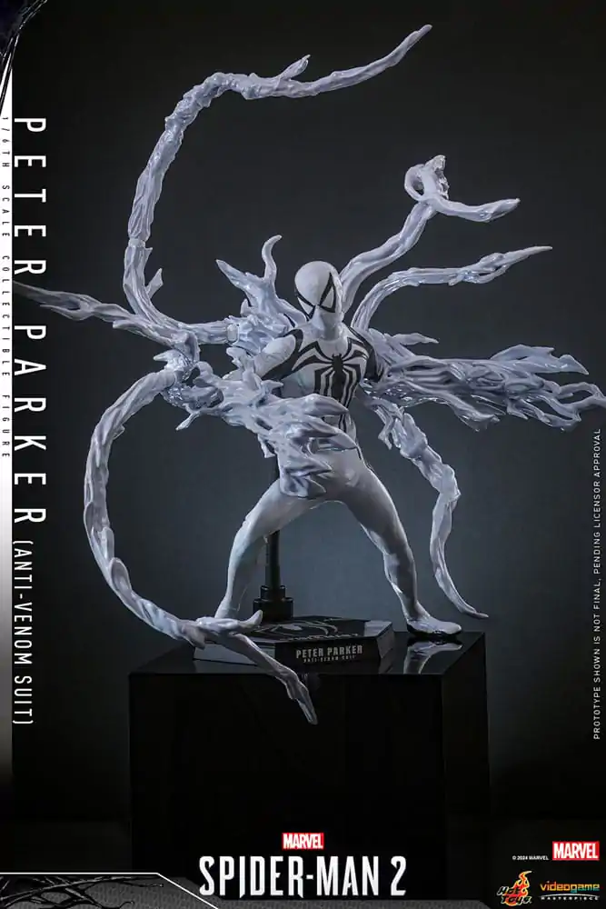 Spider-Man 2 Video Game Masterpiece 1/6 Peter Parker (Anti-Venom Suit) akciófigura 30 cm termékfotó