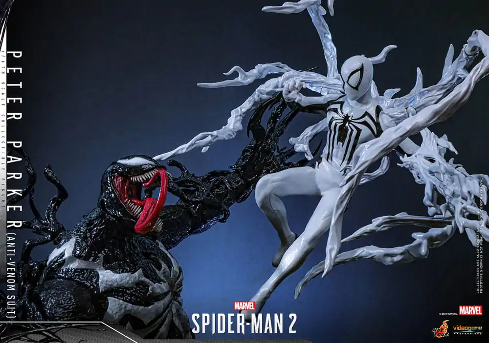 Spider-Man 2 Video Game Masterpiece 1/6 Peter Parker (Anti-Venom Suit) akciófigura 30 cm termékfotó