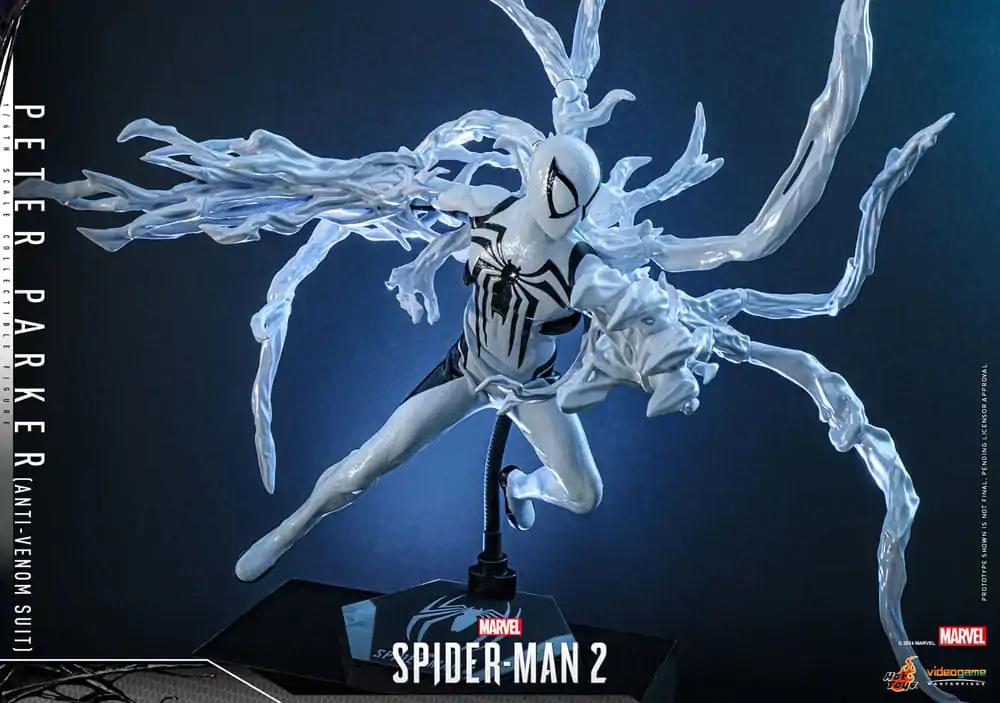 Spider-Man 2 Video Game Masterpiece 1/6 Peter Parker (Anti-Venom Suit) akciófigura 30 cm termékfotó