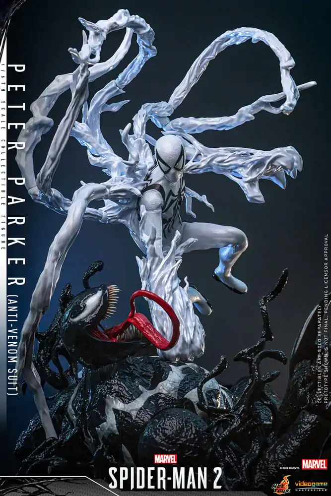 Spider-Man 2 Video Game Masterpiece 1/6 Peter Parker (Anti-Venom Suit) akciófigura 30 cm termékfotó