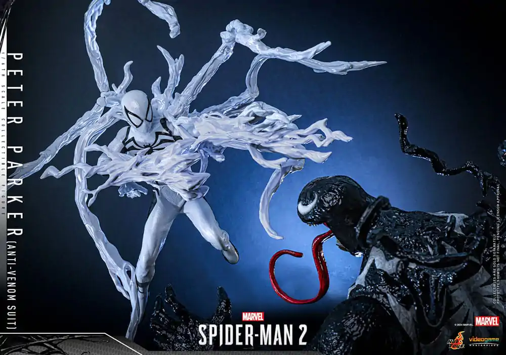 Spider-Man 2 Video Game Masterpiece 1/6 Peter Parker (Anti-Venom Suit) akciófigura 30 cm termékfotó