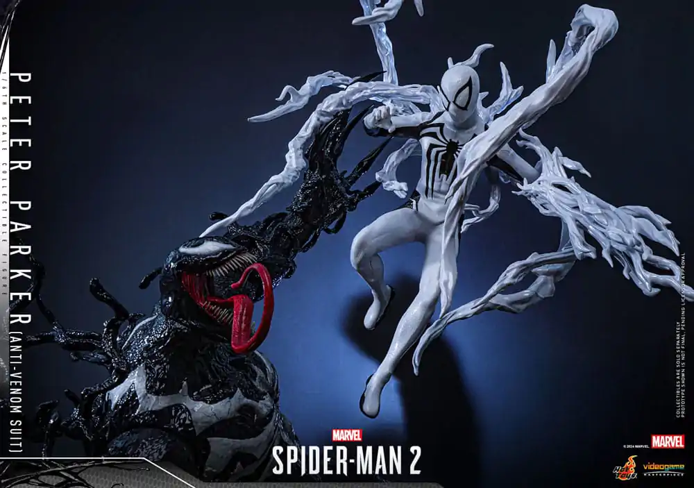 Spider-Man 2 Video Game Masterpiece 1/6 Peter Parker (Anti-Venom Suit) akciófigura 30 cm termékfotó