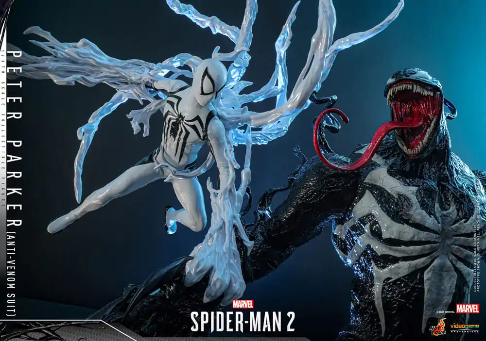 Spider-Man 2 Video Game Masterpiece 1/6 Peter Parker (Anti-Venom Suit) akciófigura 30 cm termékfotó