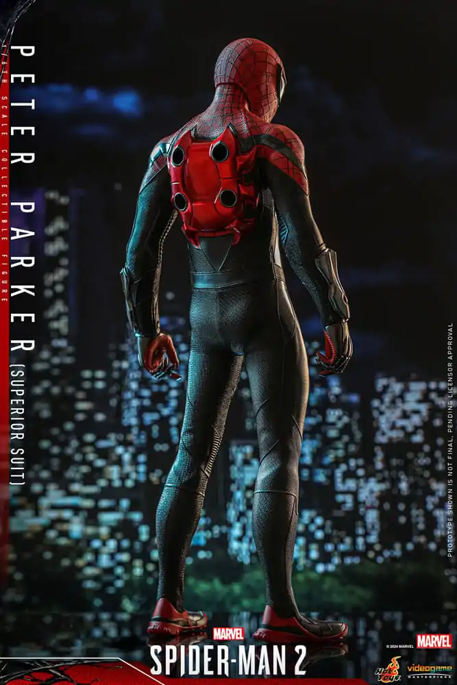 Spider-Man 2 Video Game Masterpiece 1/6 Peter Parker (Superior Suit) akciófigura 30 cm termékfotó