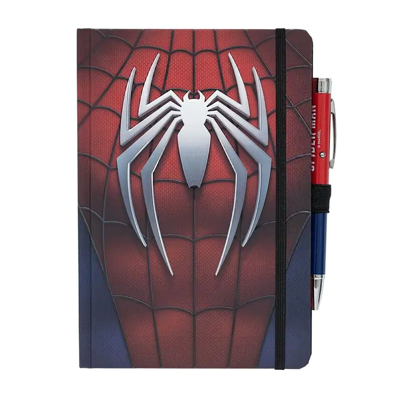 Spider-Man A5 jegyzetfüzet és projektoros toll termékfotó