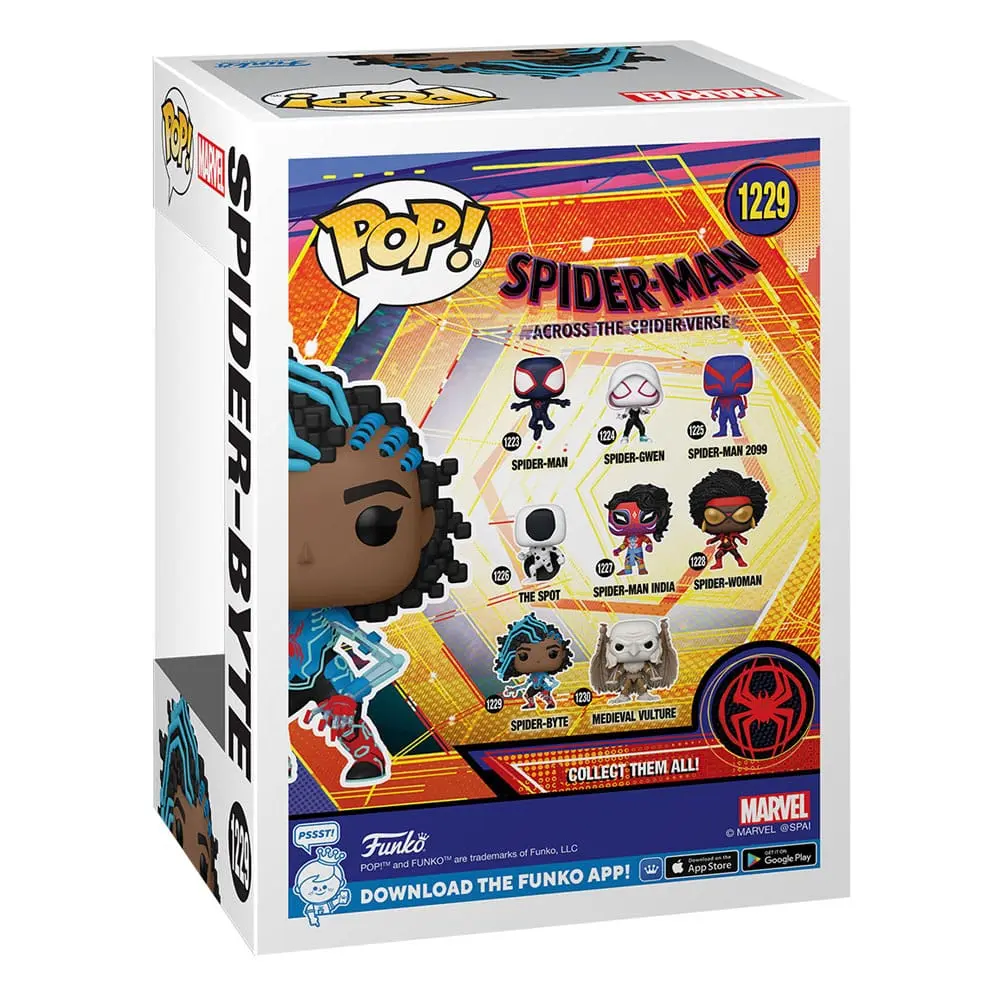 Spider-Man: Across the Spider-Verse Funko POP! Movies Vinyl figura Spider-Byte 9 cm termékfotó