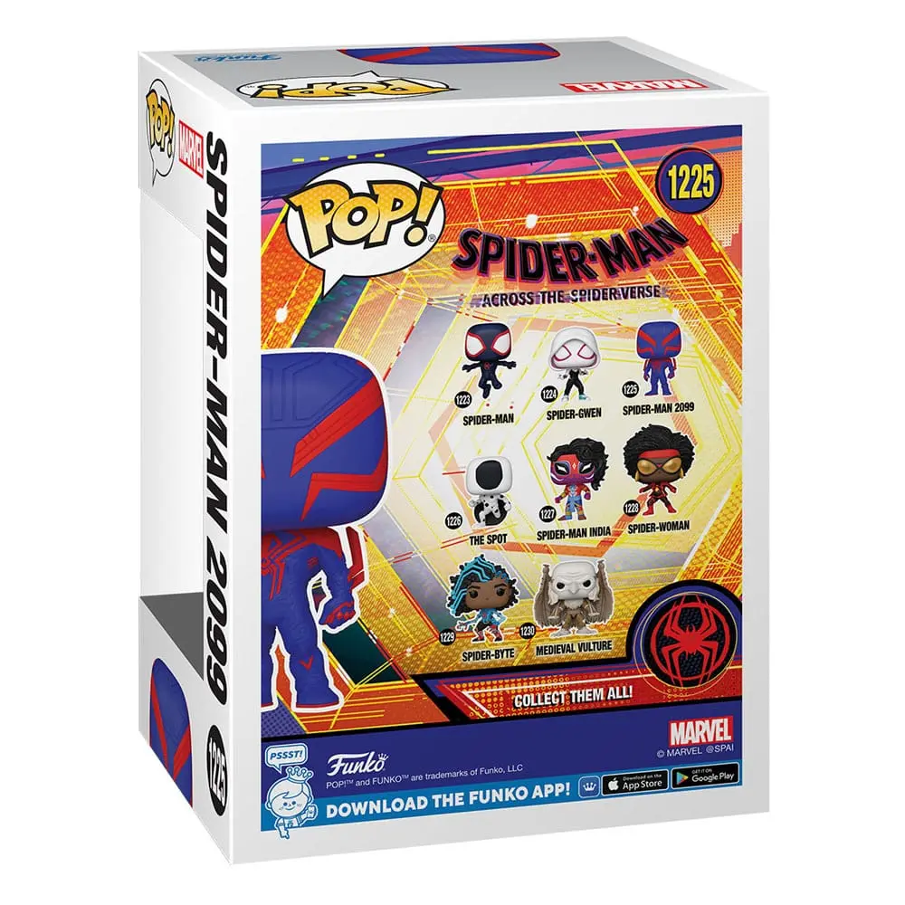 Spider-Man: Across the Spider-Verse Funko POP! Movies Vinyl figura Spider-Man 2099 9 cm termékfotó