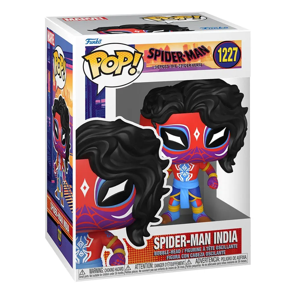 Spider-Man: Across the Spider-Verse Funko POP! Movies Vinyl figura Spider-Man India 9 cm termékfotó