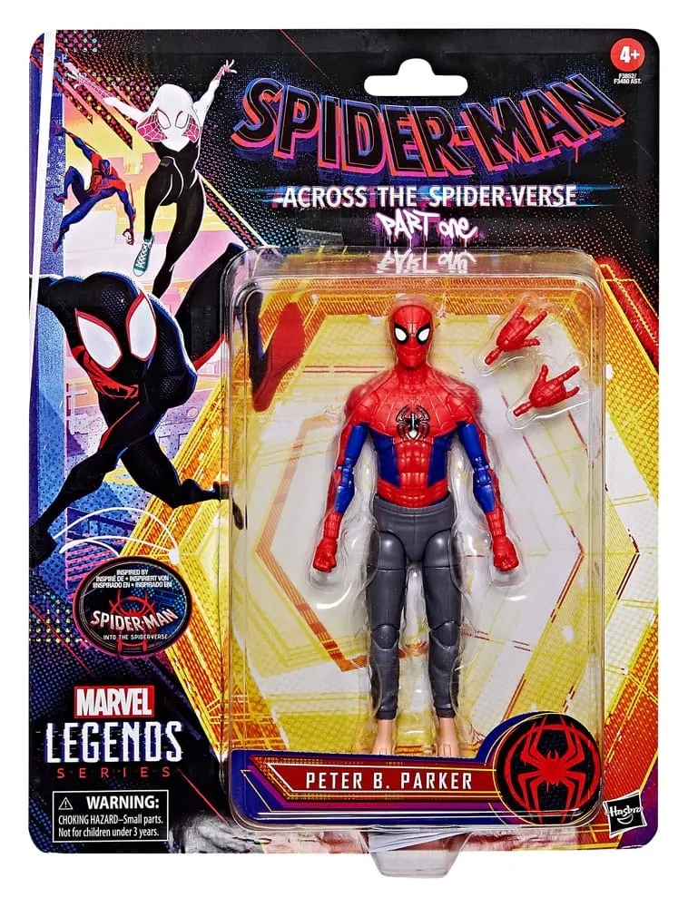 Spider-Man: Across the Spider-Verse Marvel Legends Peter B. Parker akciófigura 15 cm termékfotó