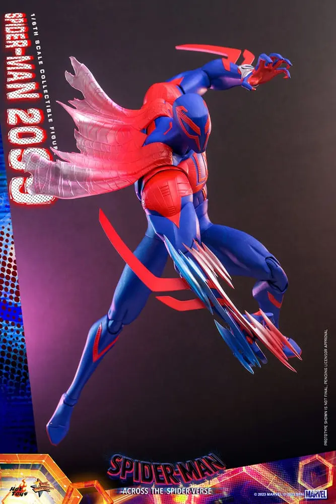 Spider-Man: Across the Spider-Verse Movie Masterpiece 1/6 Spider-Man 2099 akciófigura 33 cm termékfotó