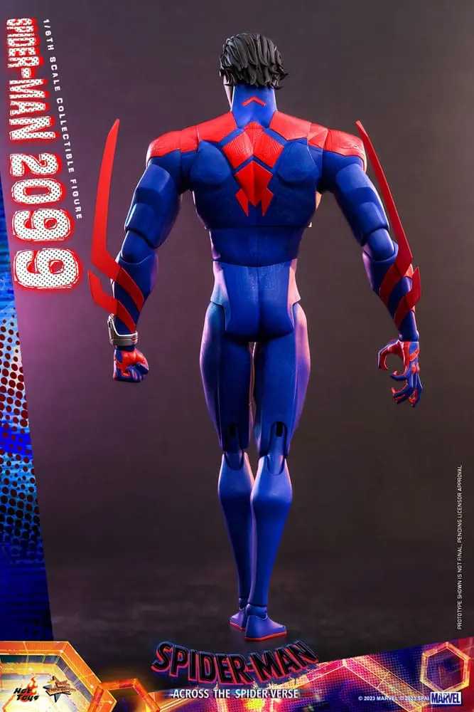 Spider-Man: Across the Spider-Verse Movie Masterpiece 1/6 Spider-Man 2099 akciófigura 33 cm termékfotó