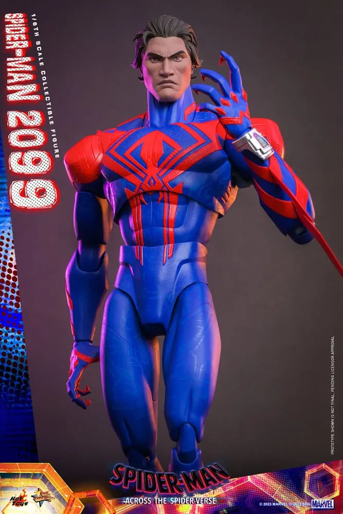 Spider-Man: Across the Spider-Verse Movie Masterpiece 1/6 Spider-Man 2099 akciófigura 33 cm termékfotó