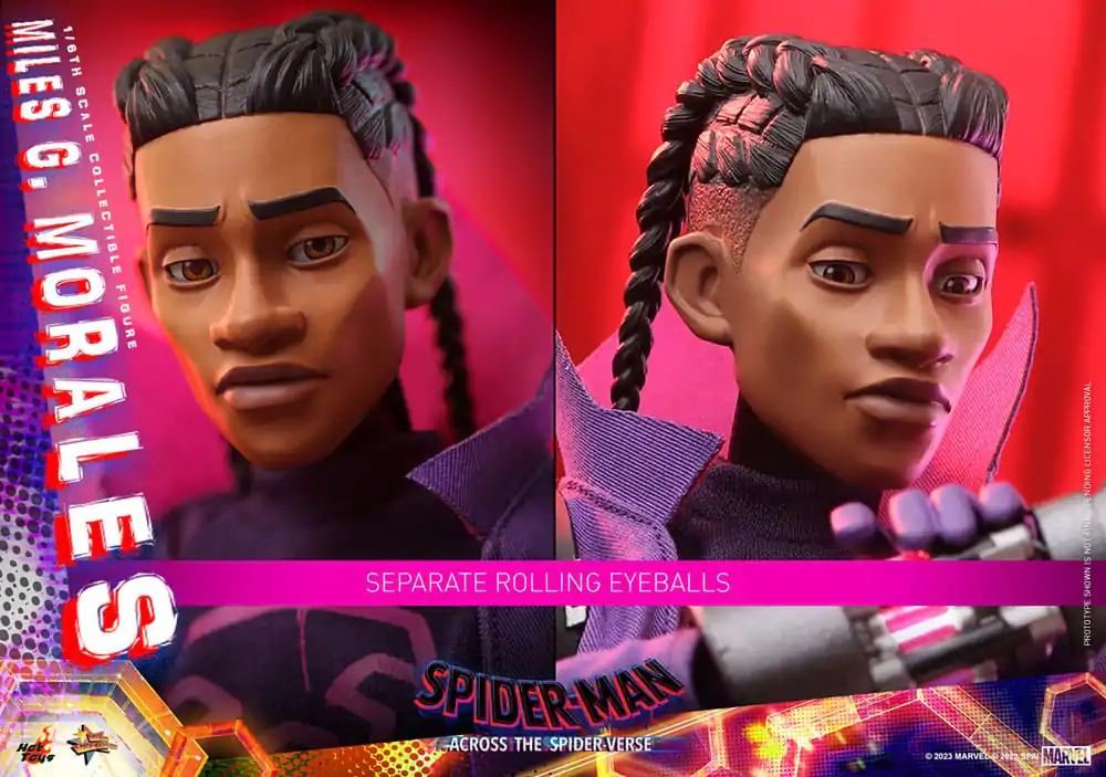 Spider-Man: Across the Spider-Verse Movie Masterpiece 1/6 Spider-Punk akciófigura 32 cm termékfotó