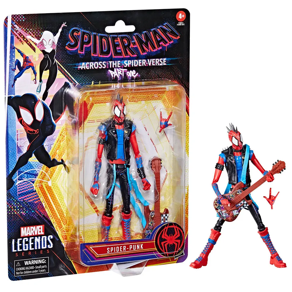Spider-Man Across The Spider-Verse Part One Spider-Punk figura 15cm termékfotó