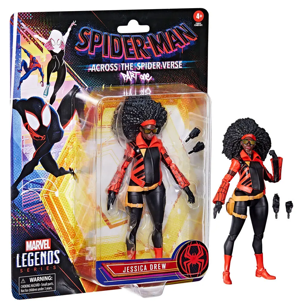 Spider-Man: Across the Spider-Verse Marvel Legends Action Figure Jessica Drew 15 cm termékfotó