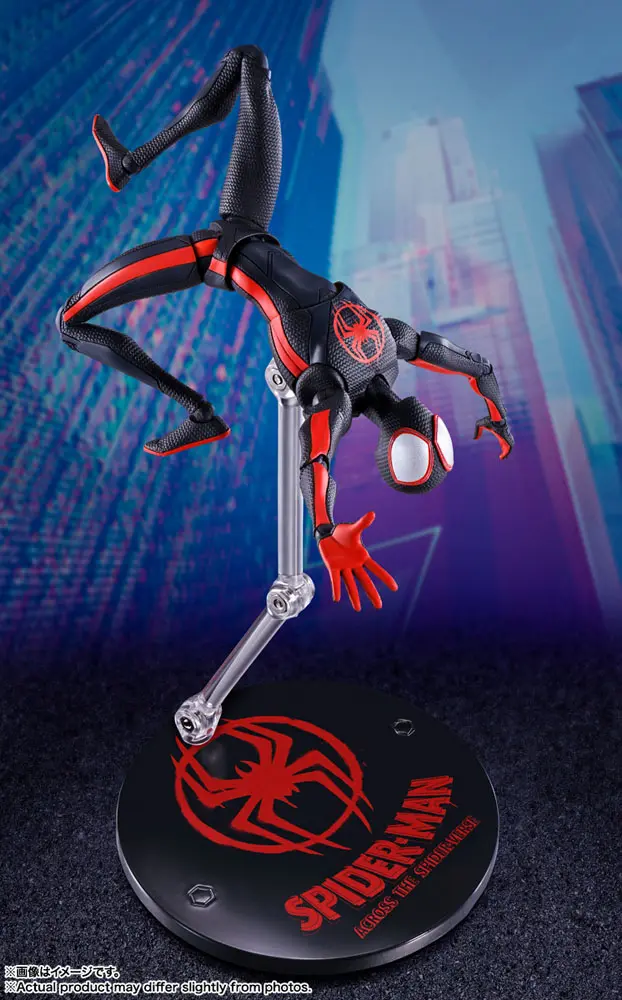 Spider-Man: Across the Spider-Verse S.H. Figuarts akciófigura Spider-Man (Miles Morales) 15 cm termékfotó
