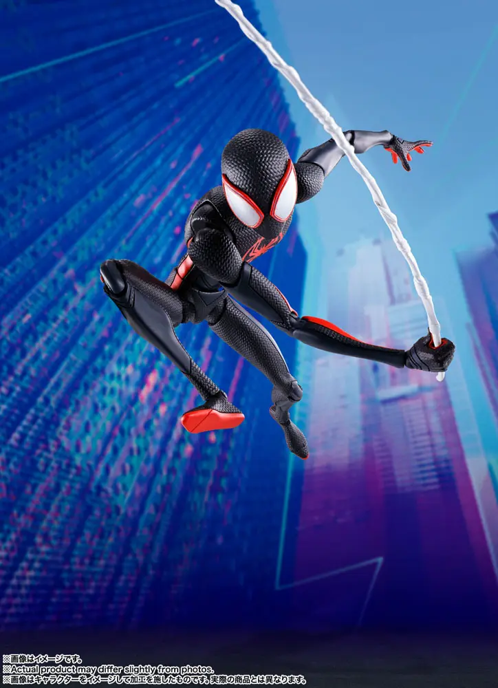 Spider-Man: Across the Spider-Verse S.H. Figuarts akciófigura Spider-Man (Miles Morales) 15 cm termékfotó