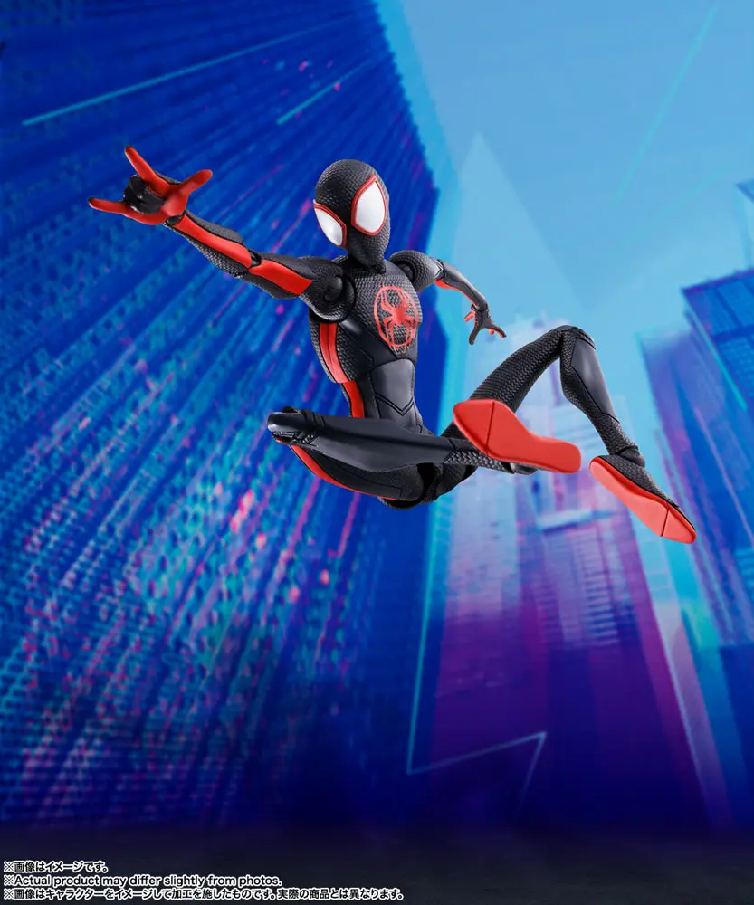 Spider-Man: Across the Spider-Verse S.H. Figuarts akciófigura Spider-Man (Miles Morales) 15 cm termékfotó